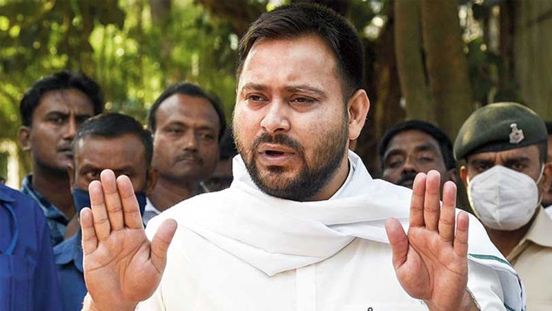 பீகார் முதல்வர் வேட்பாளர் தேஜஸ்வி..