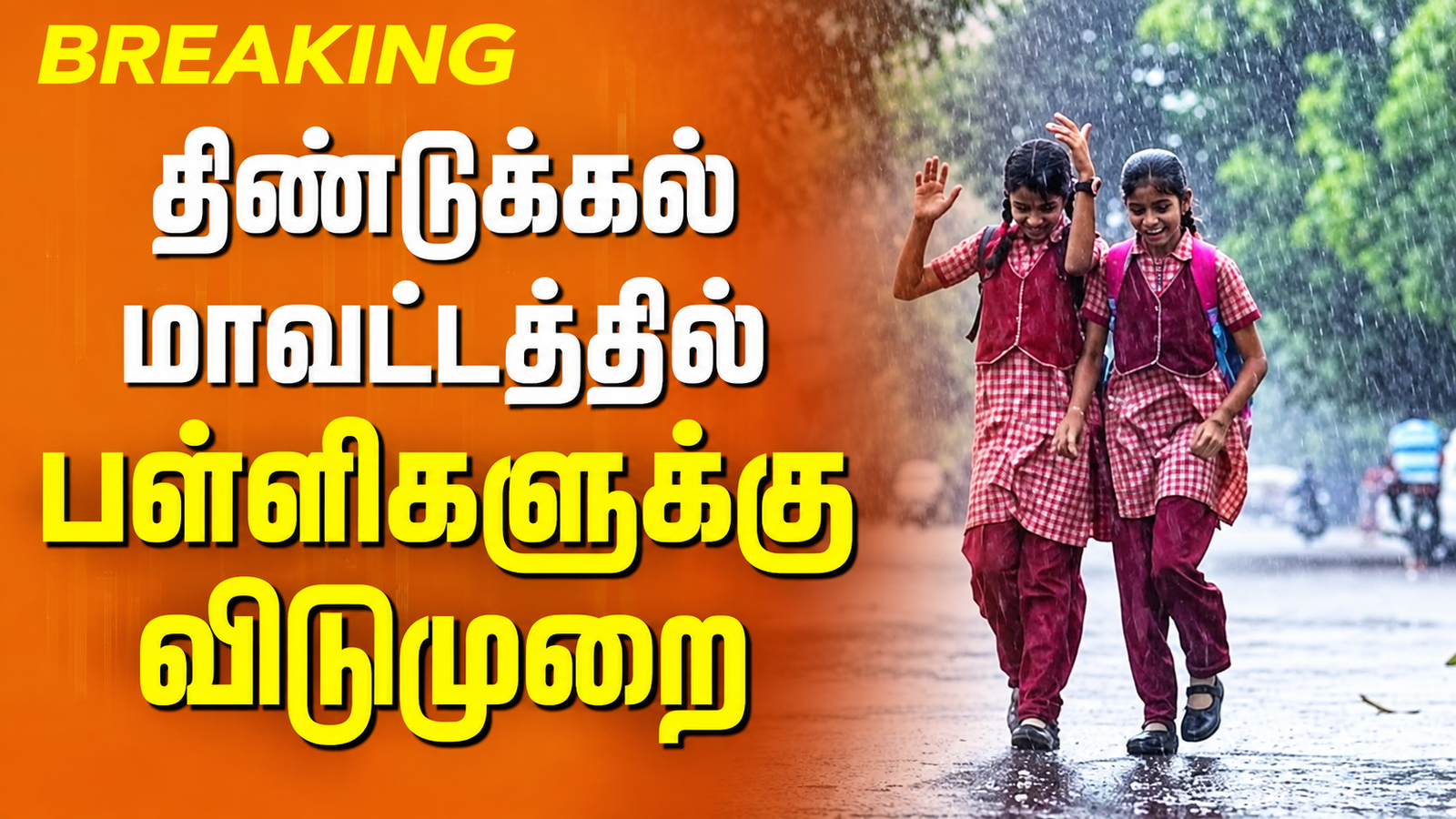 Tamil Nadu School Holiday Alert